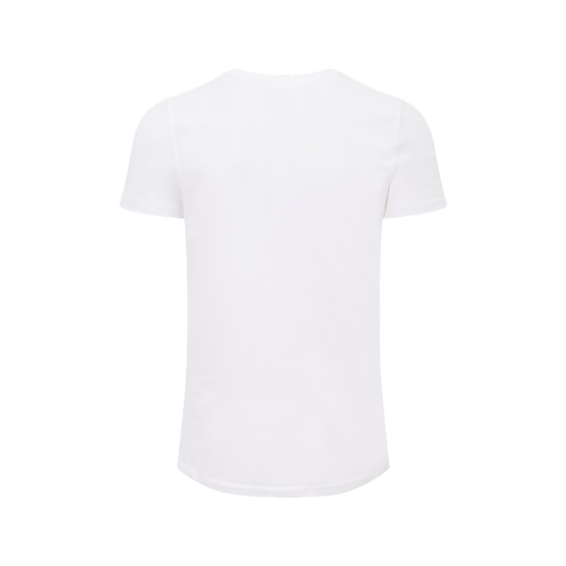 Hagg - Men's white short-sleeved t-shirt