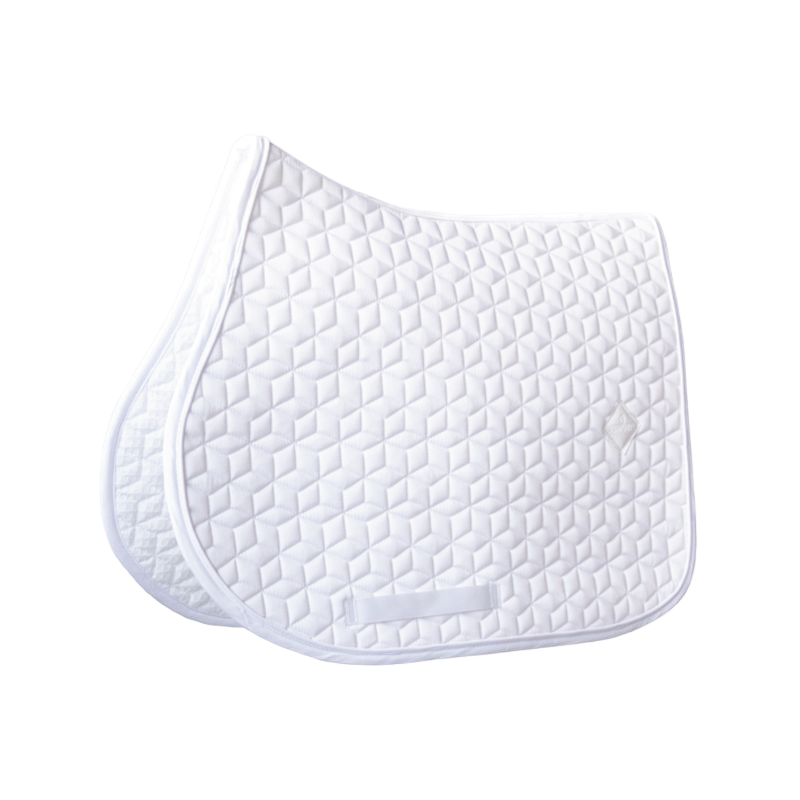 Kentucky Horsewear - Tapis de selle basic blanc | - Ohlala