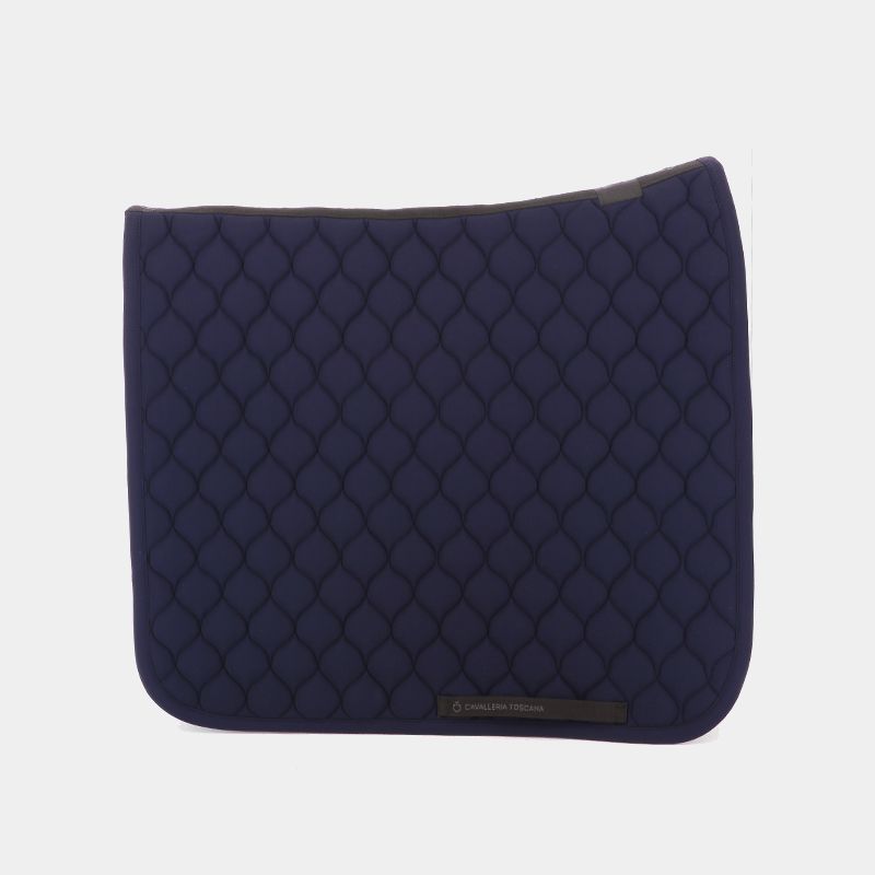 Cavalleria Toscana - Tapis de dressage Circular Quilted marine | - Ohlala