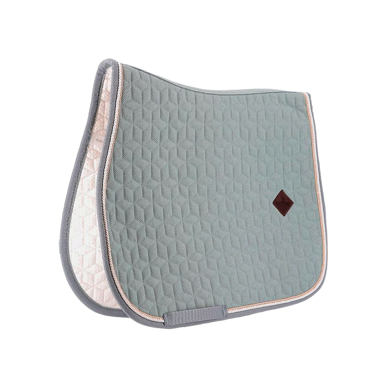 Kentucky Horsewear - Tapis de selle Laine bleu clair | - Ohlala