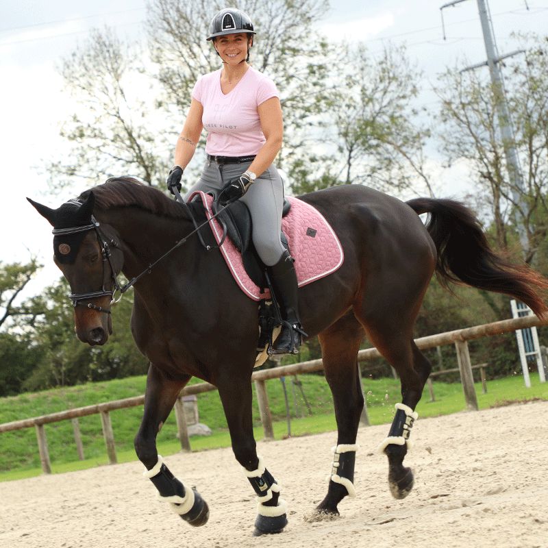 Jump'In - Bridon Week Crystal avec rênes noir | - Ohlala