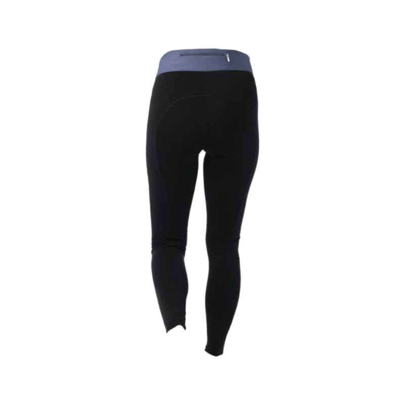 Equithème - Legging d'équitation femme Tea noir/ jean