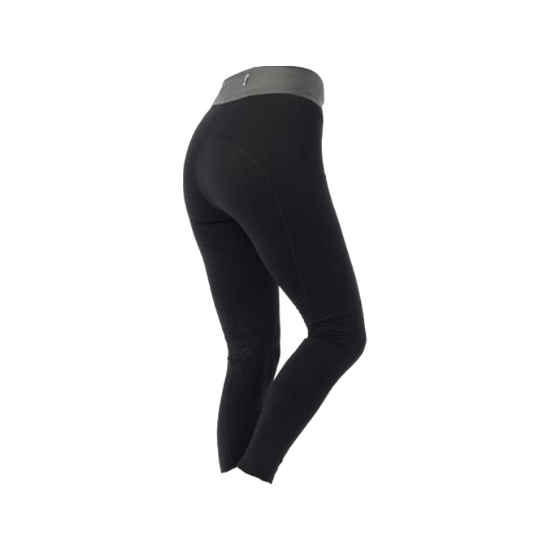 Equithème - Women's riding leggings Tea black/khaki