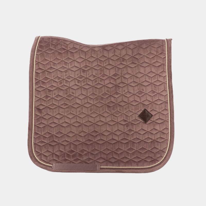 Kentucky Horsewear - Tapis de dressage Velvet Parme | - Ohlala