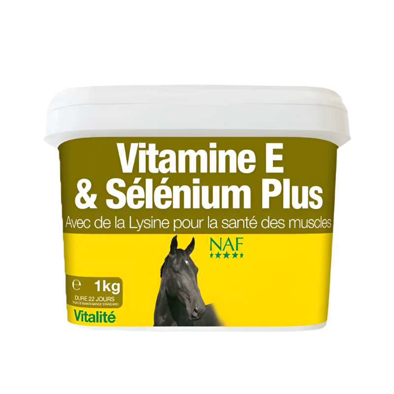 NAF - Complement Muscle Alimea Vitamine E & Selenium Plus plus