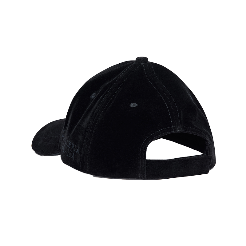 Cavalleria Toscana - Casquette unisexe Baseball velour noir | - Ohlala