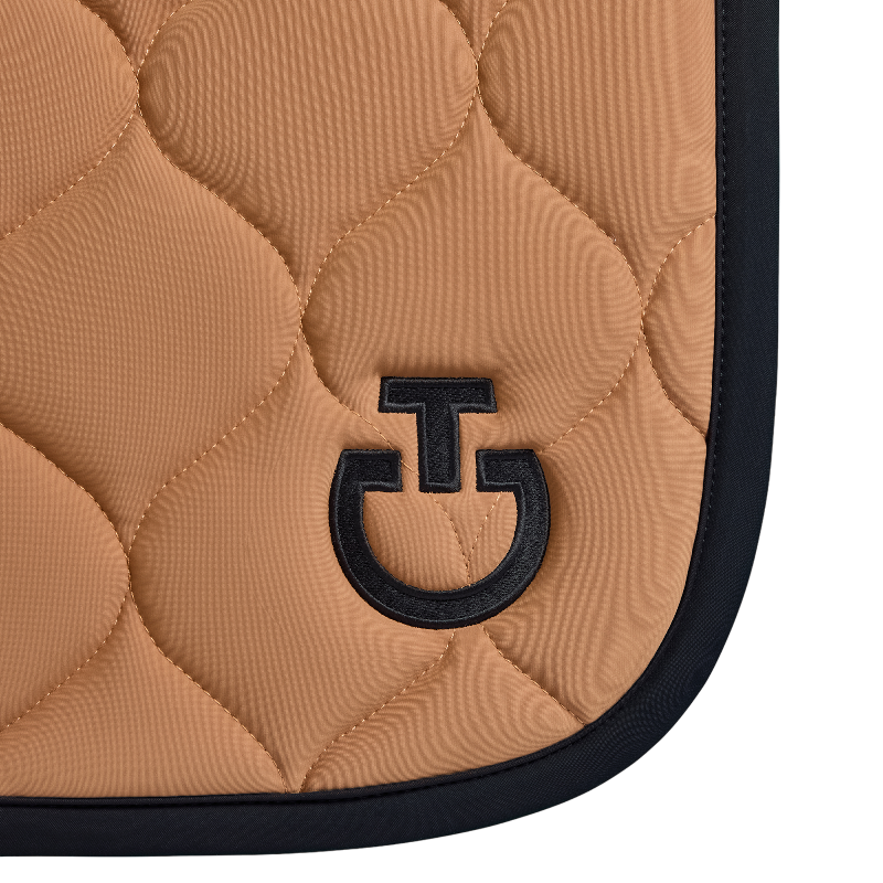 Cavalleria Toscana - Tapis de selle New Circular Quilted Jersey caramel | - Ohlala