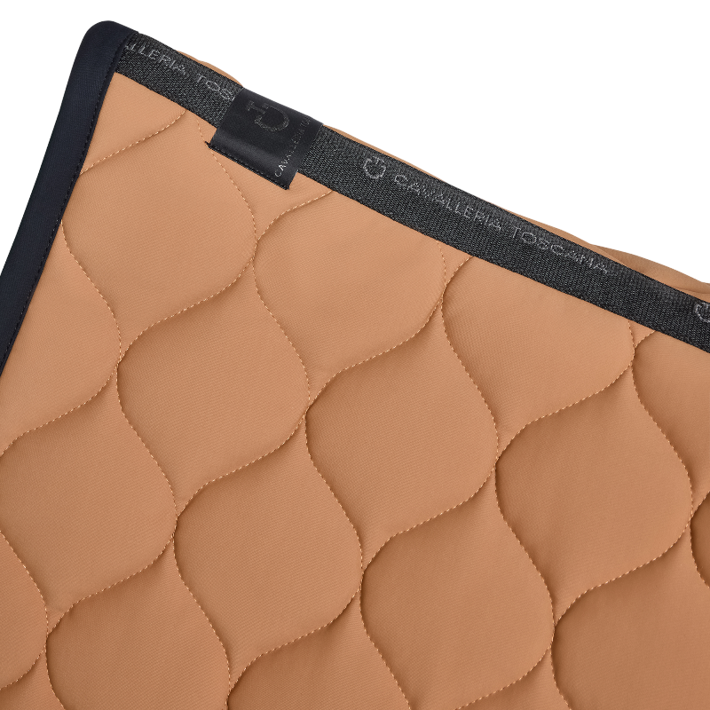 Cavalleria Toscana - Tapis de selle New Circular Quilted Jersey caramel | - Ohlala