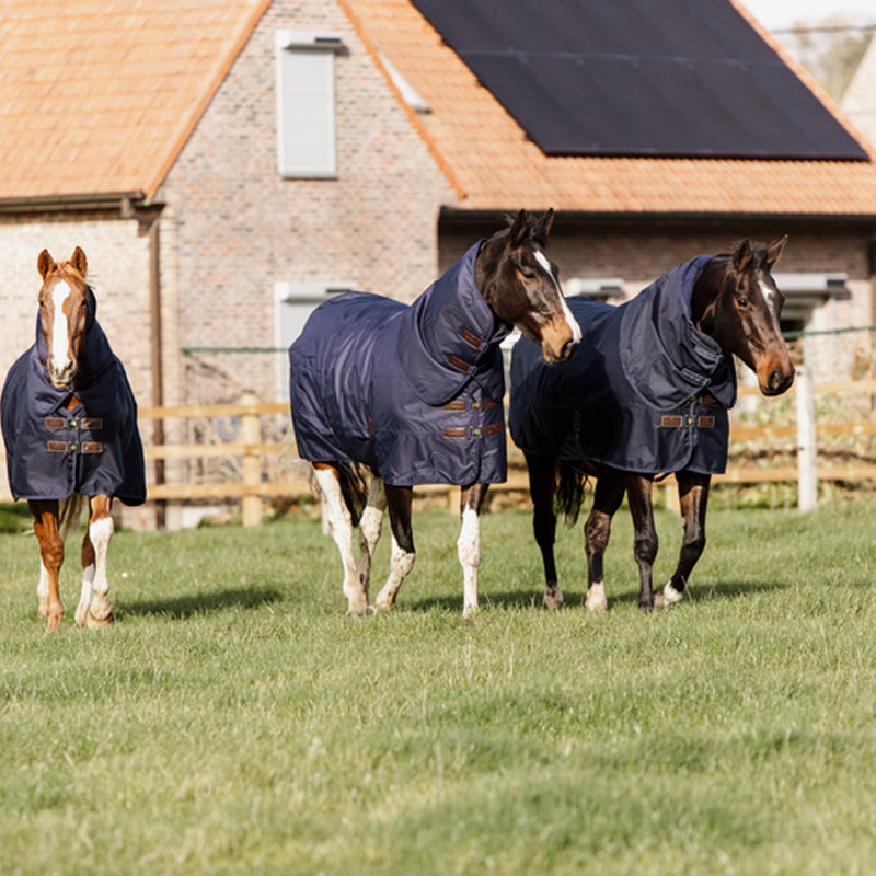 Kentucky Horsewear - Couverture d'extérieur Turnout all weather marine 150g | - Ohlala