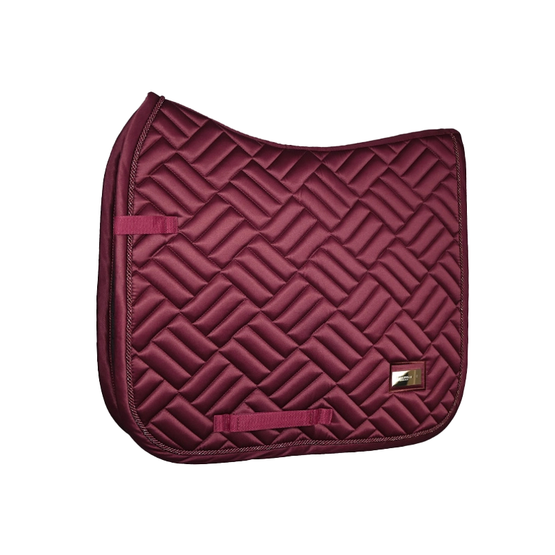 Equestrian Stockholm - Tapis de dressage New Maroon | - Ohlala