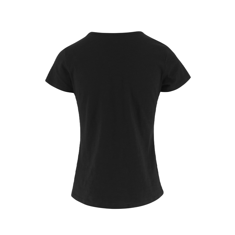 Equithème - T-shirt à manches courtes femme Claire noir | - Ohlala