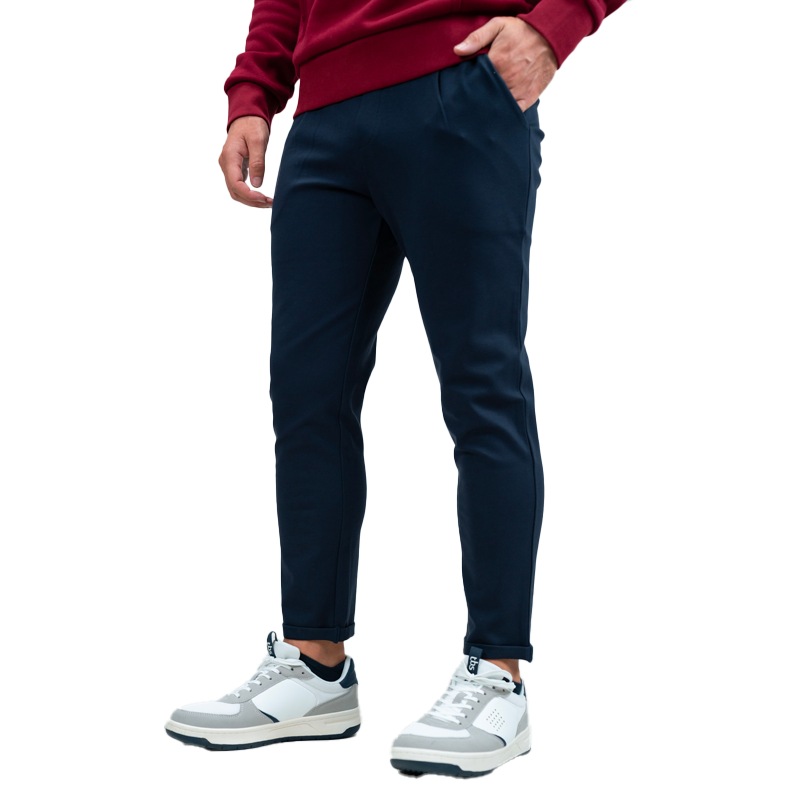 Harcour - Pantalon chino casual homme Brado marine | - Ohlala