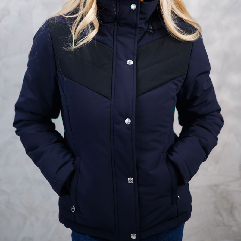 Harcour - Parka femme Jarnac marine | - Ohlala