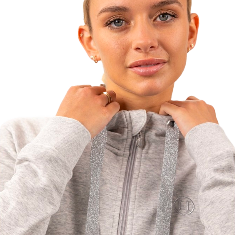 Harcour - Sweat à capuche femme Swarlotta rider gris | - Ohlala