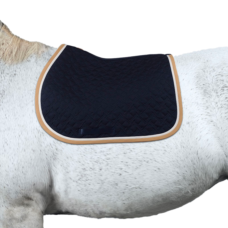 Harcour - Tapis de selle Sidney marine | - Ohlala