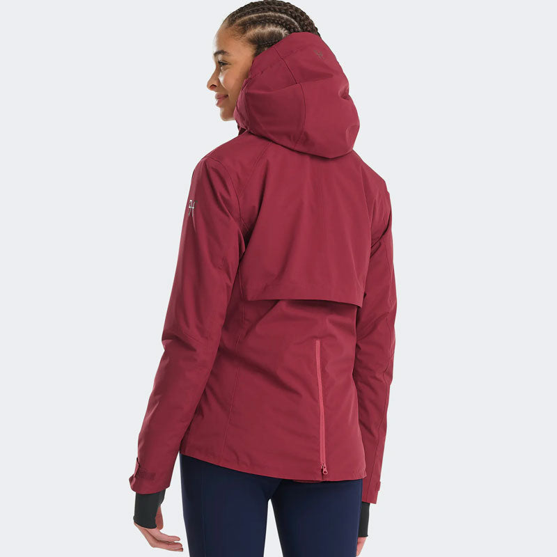 Horse Pilot - Veste manches longues femme Essential bordeaux | - Ohlala