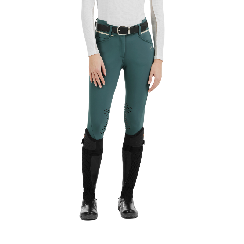 Horse Pilot - Pantalon d'équitation femme X-Design balsam green | - Ohlala