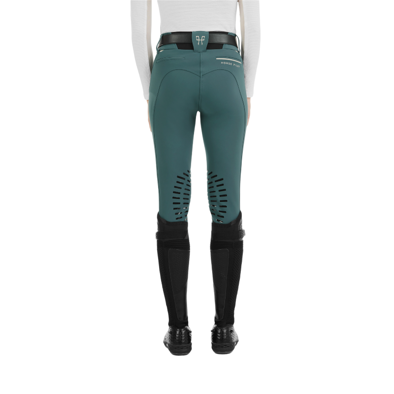 Horse Pilot - Pantalon d'équitation femme X-Design balsam green | - Ohlala