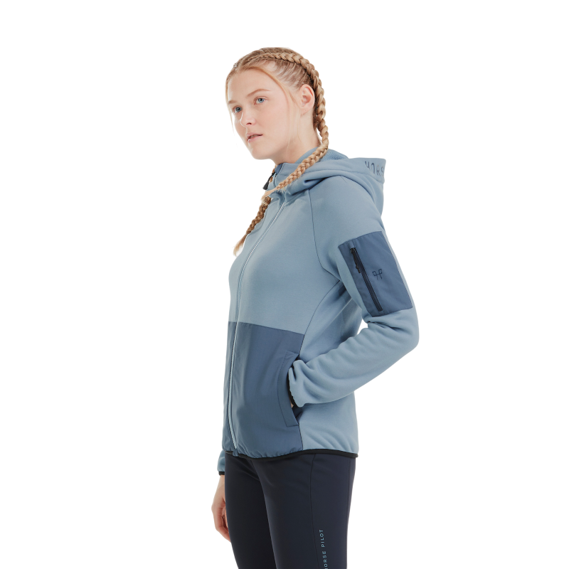 Horse Pilot - Veste femme manches longues Pampa ashley blue | - Ohlala