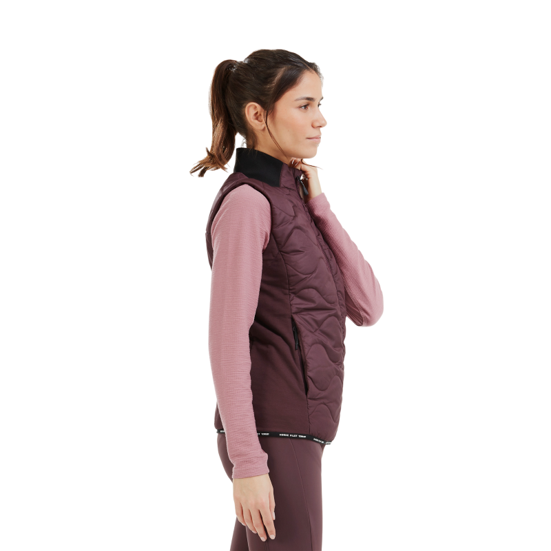 Horse Pilot - Doudoune sans manches femme Rider Vest winetasting | - Ohlala