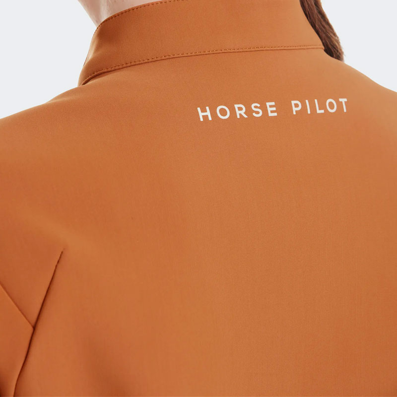 Horse Pilot - Veste femme Teddy marron doré | - Ohlala