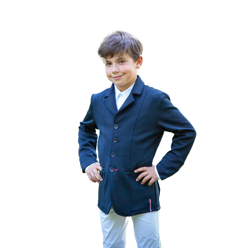 Jump'In - Veste de concours junior mixte Gaston noir | - Ohlala