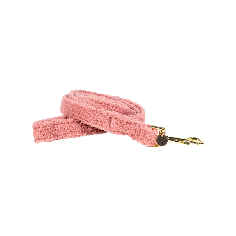 Kentucky Dogwear - Laisse pour chien Teddy Fleece vieux rose 120 cm | - Ohlala