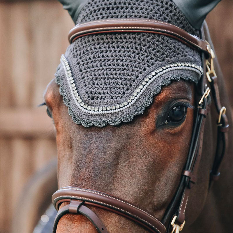 Kentucky Horsewear - Bonnet Wellington Stone & Pearl gris | - Ohlala