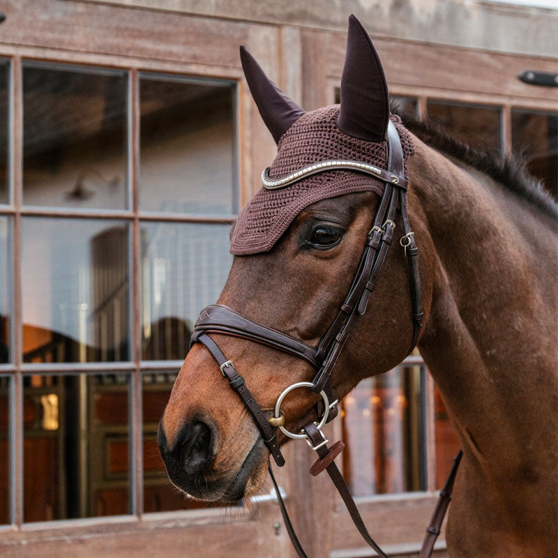 Kentucky Horsewear - Bonnet Wellington anti-bruit marron | - Ohlala