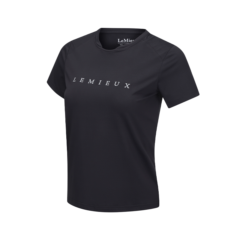 Lemieux - T-shirt manches courtes femme Sport noir | - Ohlala