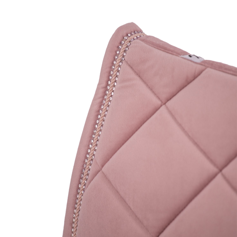 Pénélope Store - Tapis de selle New Strass rose pâle | - Ohlala