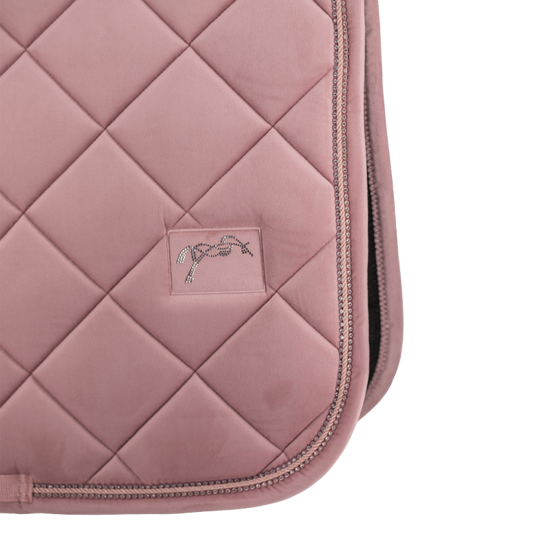 Pénélope Store - Tapis de selle New Strass rose pâle | - Ohlala