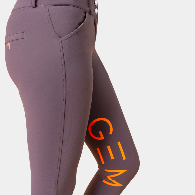 GEM Equitation - Pantalon d'équitation femme Max gris | - Ohlala