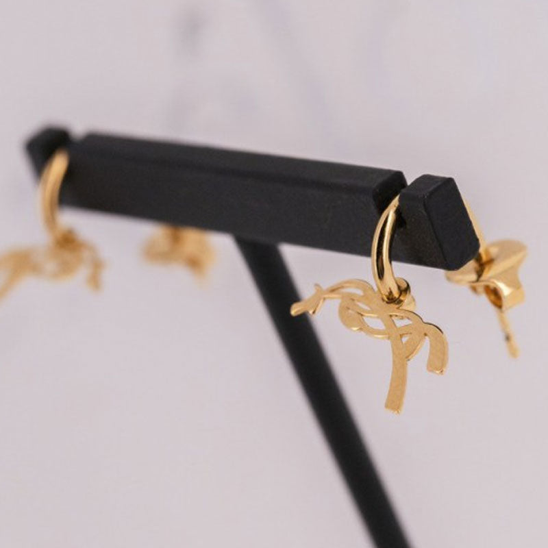 Pénélope store - Boucles d'oreilles créoles Léonie doré | - Ohlala