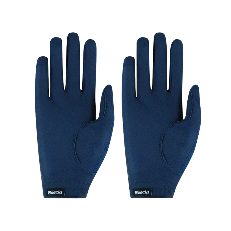 Roeckl - Gants d'équitation Grip Lite marine | - Ohlala