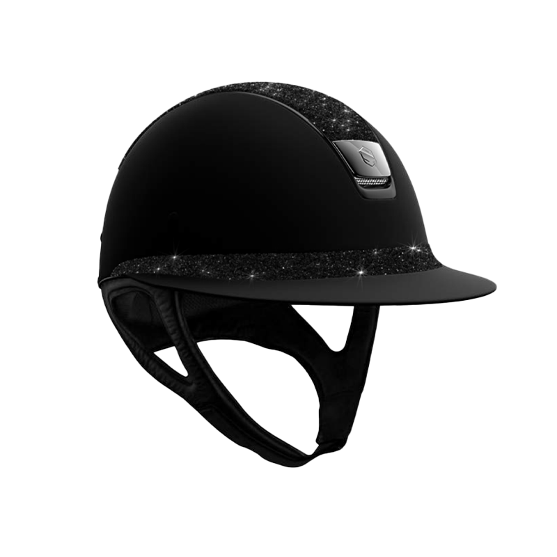 Samshield - Casque d'équitation Miss Shield Paint matt Ultra Fine Rock noir | - Ohlala