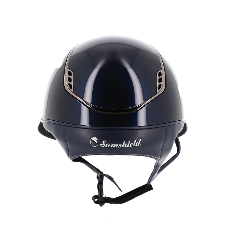 Samshield - Casque d'équitation Miss Shield 2.0 Glossy bleu | - Ohlala