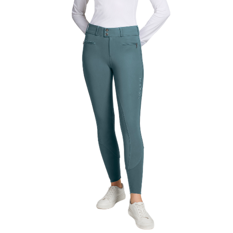 Samshield - Pantalon d'équitation femme Clara stormy sea | - Ohlala