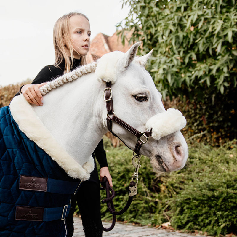 Kentucky Horsewear - Licol en cuir mouton pour Minis | - Ohlala