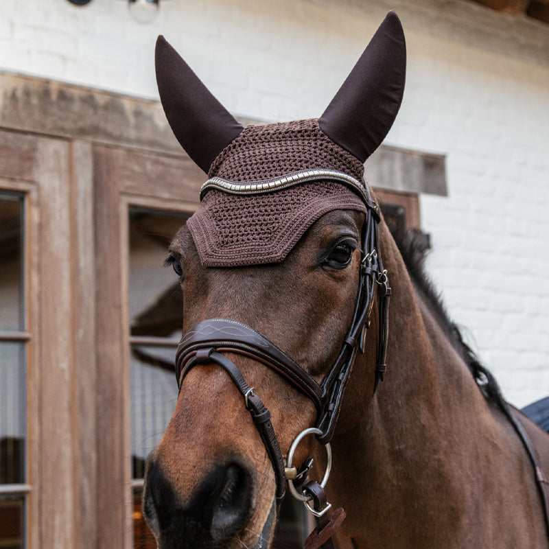 Kentucky Horsewear - Bonnet Wellington anti-bruit marron | - Ohlala