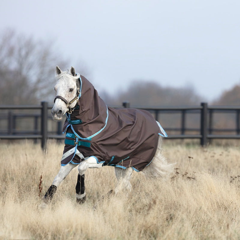 Horseware - Couverture d'extérieurs avec couvre cou Amigo Bravo poney excalibur 0g | - Ohlala