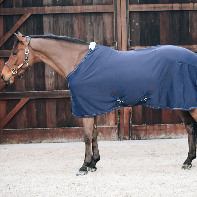 Kentucky Horsewear - Chemise polaire marine | - Ohlala