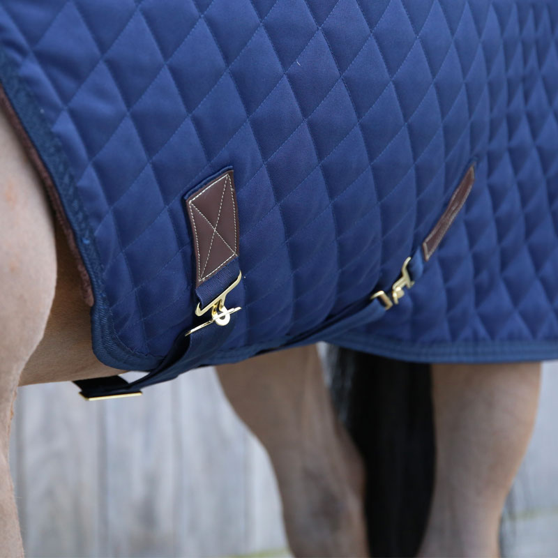 Kentucky Horsewear - Couverture de marcheur marine 160g | - Ohlala