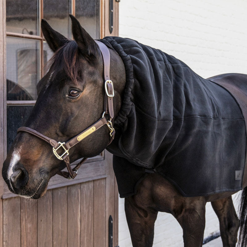 Kentucky Horsewear - Couvre-cou polaire noir | - Ohlala