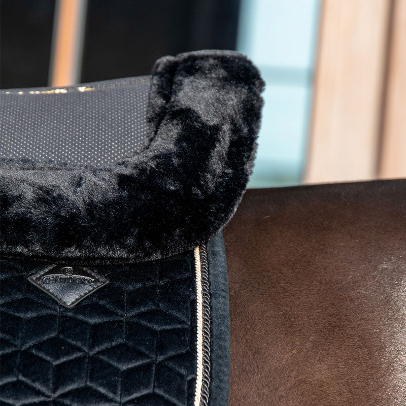 Kentucky Horsewear - Amortisseur Anatomique Absorb mouton noir | - Ohlala