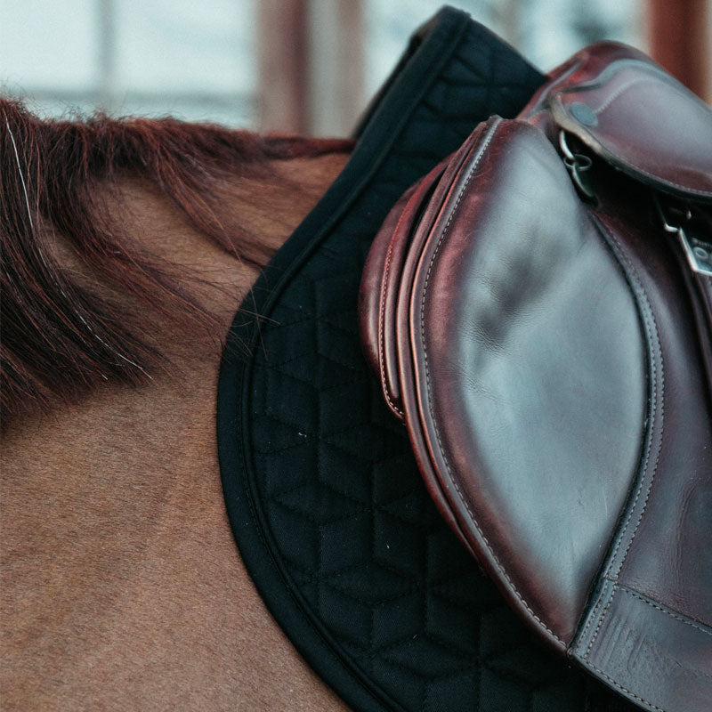 Kentucky Horsewear - Tapis de selle Basic noir | - Ohlala