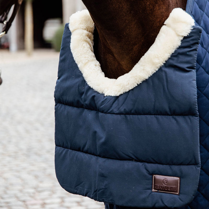 Kentucky Horsewear - BIB Protection de poitrail/garrot marine | - Ohlala