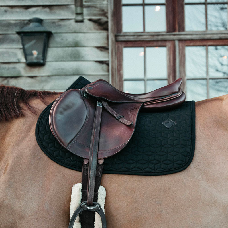 Kentucky Horsewear - Tapis de selle Basic noir | - Ohlala