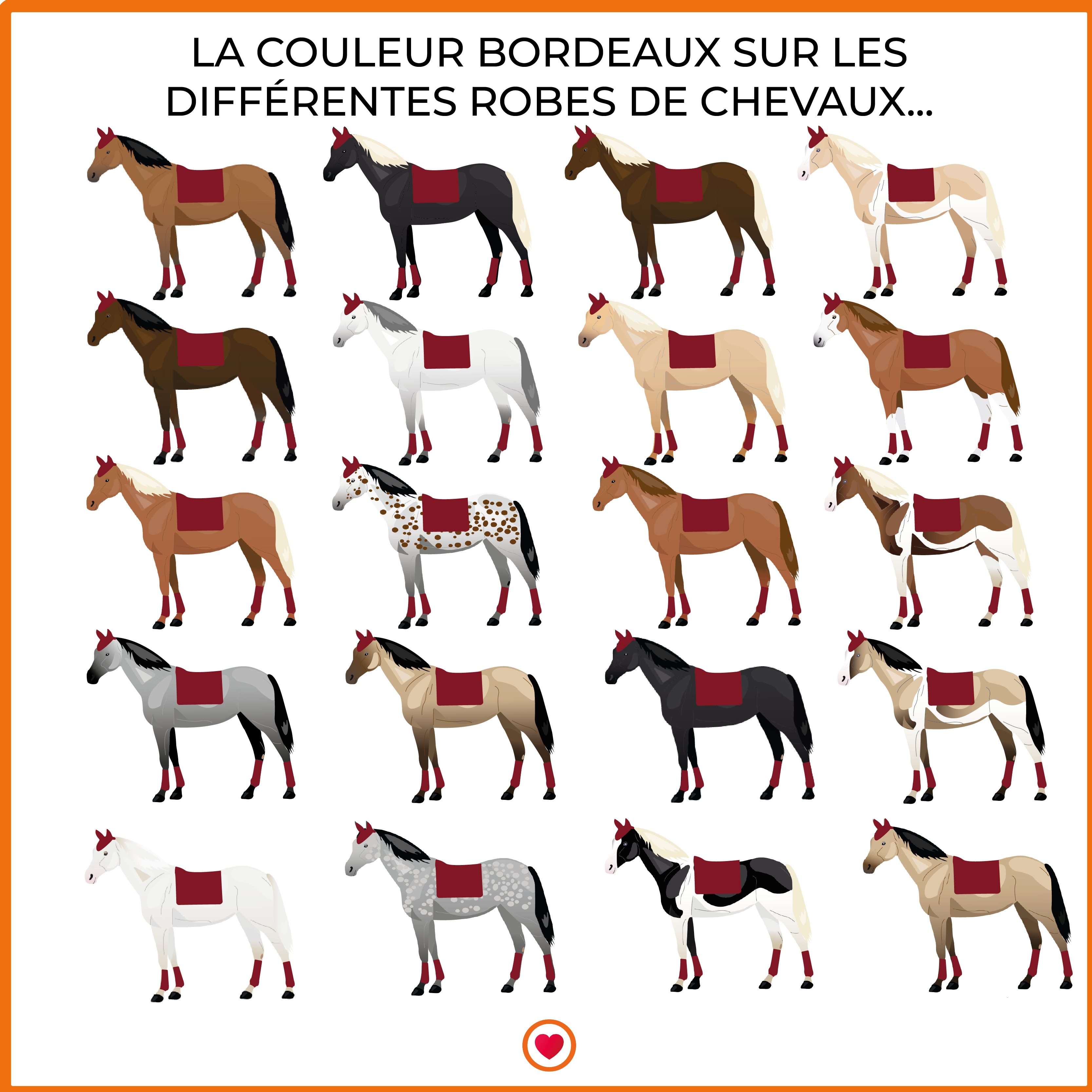 Norton - Tapis/amortisseur confort bordeaux | - Ohlala